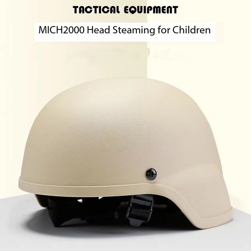 Outdoor Hunting Games For Kids - キッズ子供用戦術プラスチックヘルメットCSゲーム保護ヘッドウェアカバー狩猟トレーニング軽量アウトドア活動用
